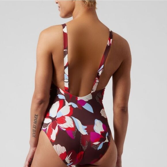 Athleta Hermosa One Piece Swim Suit - New - Picture 2 of 4